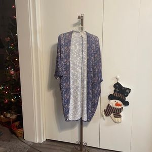 Long cardigan/ vest sweater